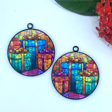 Load image into Gallery viewer, Suncatcher Acrylic Earring Blank - Design 67