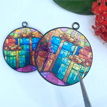 Load image into Gallery viewer, Suncatcher Acrylic Earring Blank - Design 67