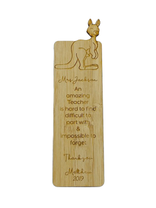 Bookmark teacher gift - Kangaroo