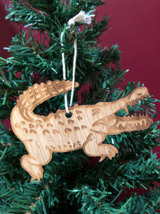 Christmas tree decoration - Crocodile