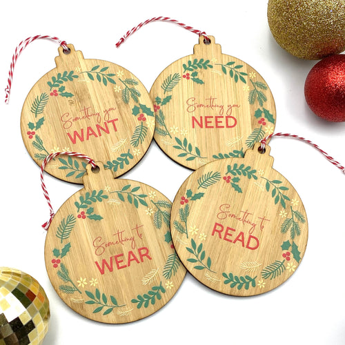 Gift Tag - Set of 4 