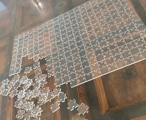 300 Piece 30cm x 40cm Clear Puzzle