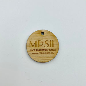 Bamboo Tag with your logo engraved