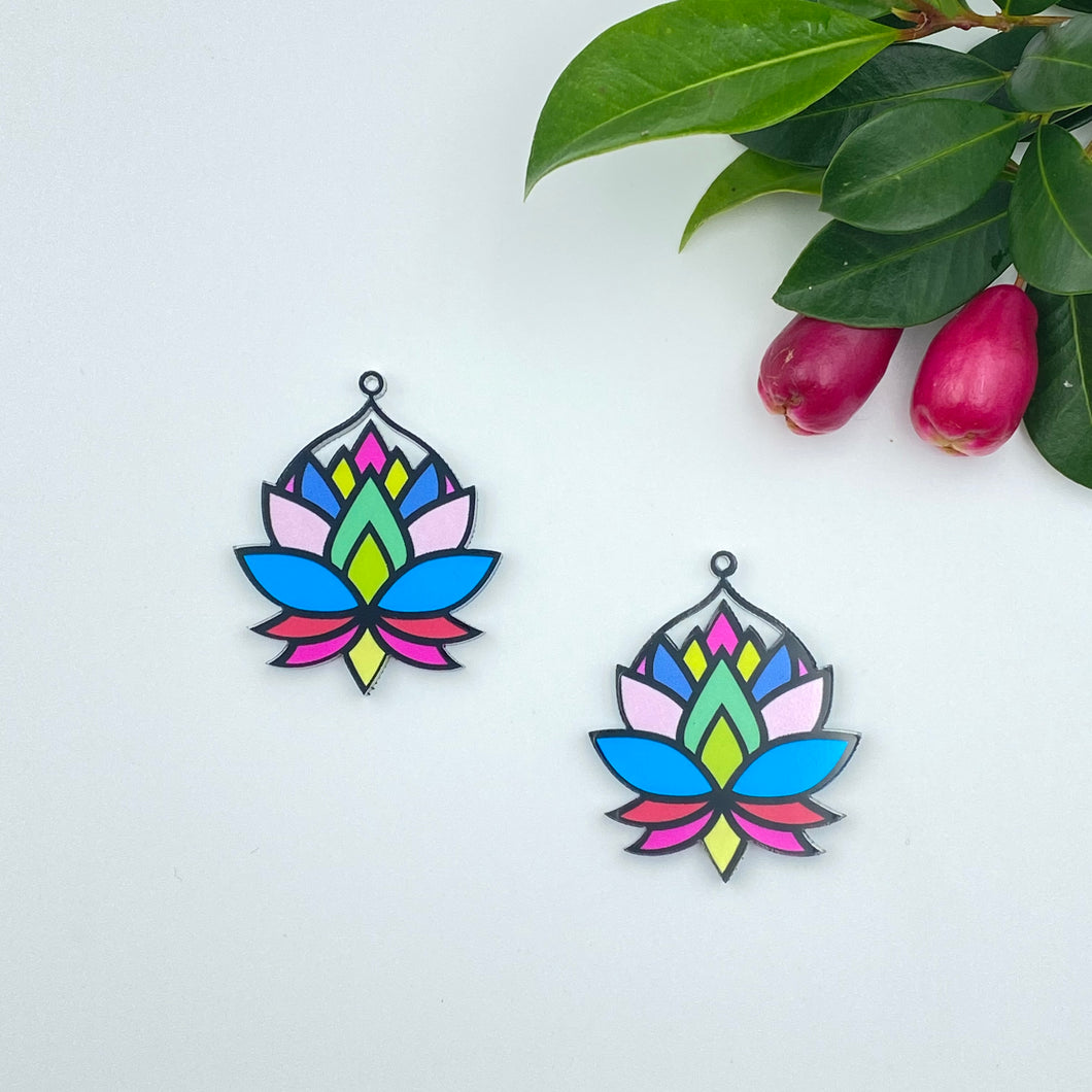 Suncatcher Acrylic Earring Blank - Design 26