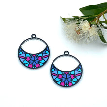 Load image into Gallery viewer, Suncatcher Acrylic Earring Blank - Design 3