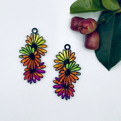 Suncatcher Acrylic Earring Blank - Design 47