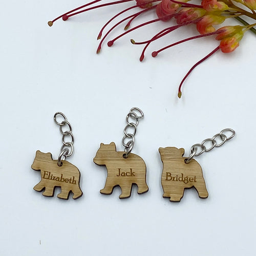 Baby bear extra keyrings