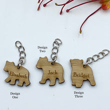 Load image into Gallery viewer, Baby bear extra keyrings