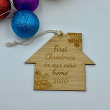 Load image into Gallery viewer, Christmas tree decoration - Our new home