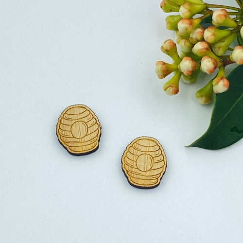 Honey Hive Timber Earring Blanks