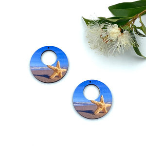 Photo Timber Earring Blank - Design 4