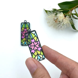 Suncatcher Acrylic Earring Blank - Design 4