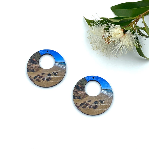 Photo Timber Earring Blank - Design 3