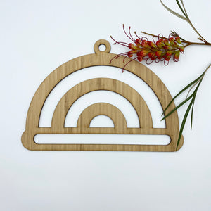 Rainbow Sign - Bamboo