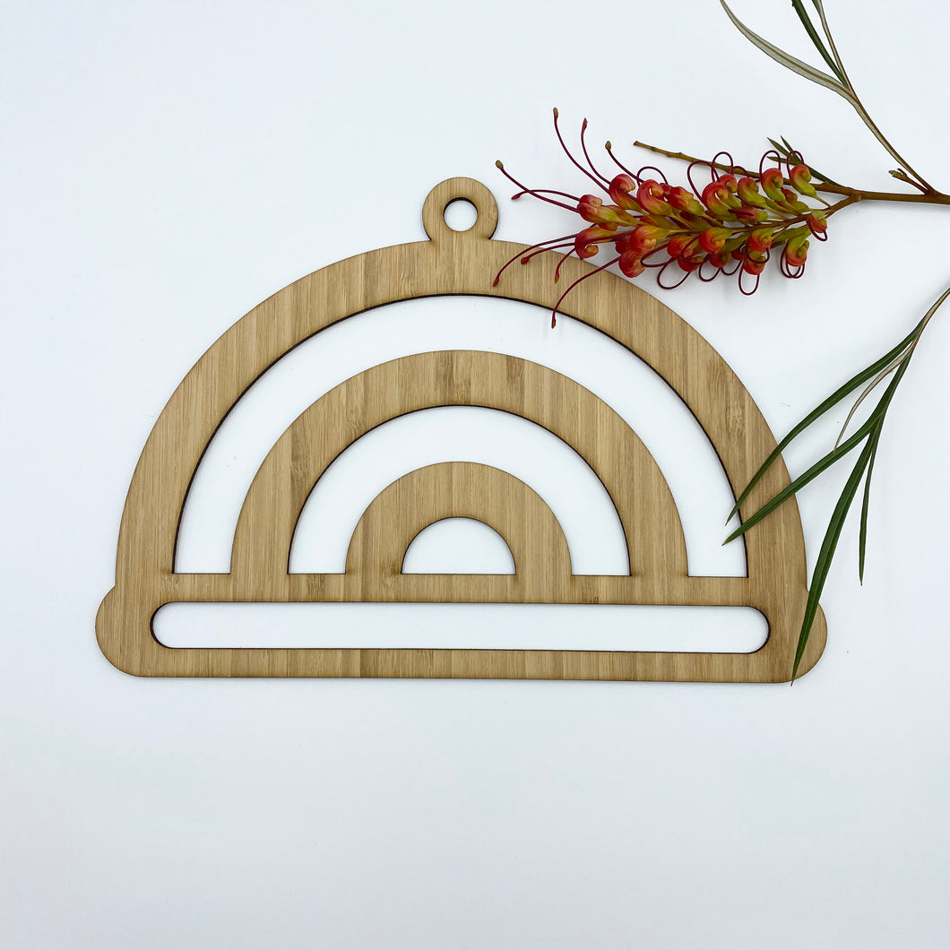 Rainbow Sign - Bamboo