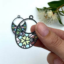 Load image into Gallery viewer, Suncatcher Acrylic Earring Blank - Design 5