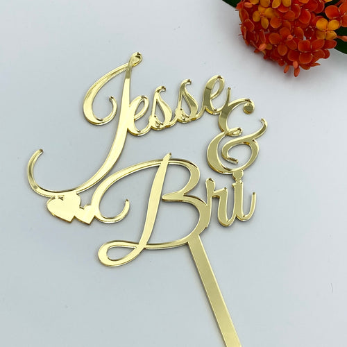 Cake Topper - Engagement / Wedding Topper