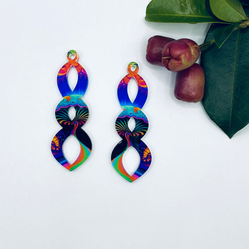 Suncatcher Acrylic Earring Blank - Design 59