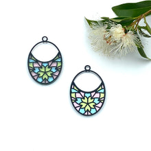 Load image into Gallery viewer, Suncatcher Acrylic Earring Blank - Design 5