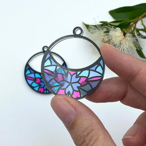 Suncatcher Acrylic Earring Blank - Design 3